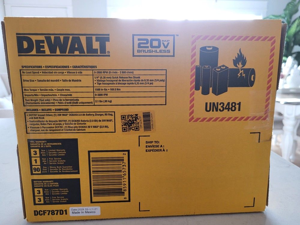 Dewalt impact