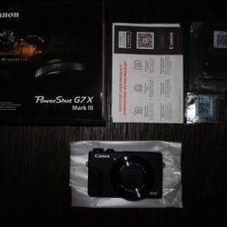 Canon G7X Mark III Black