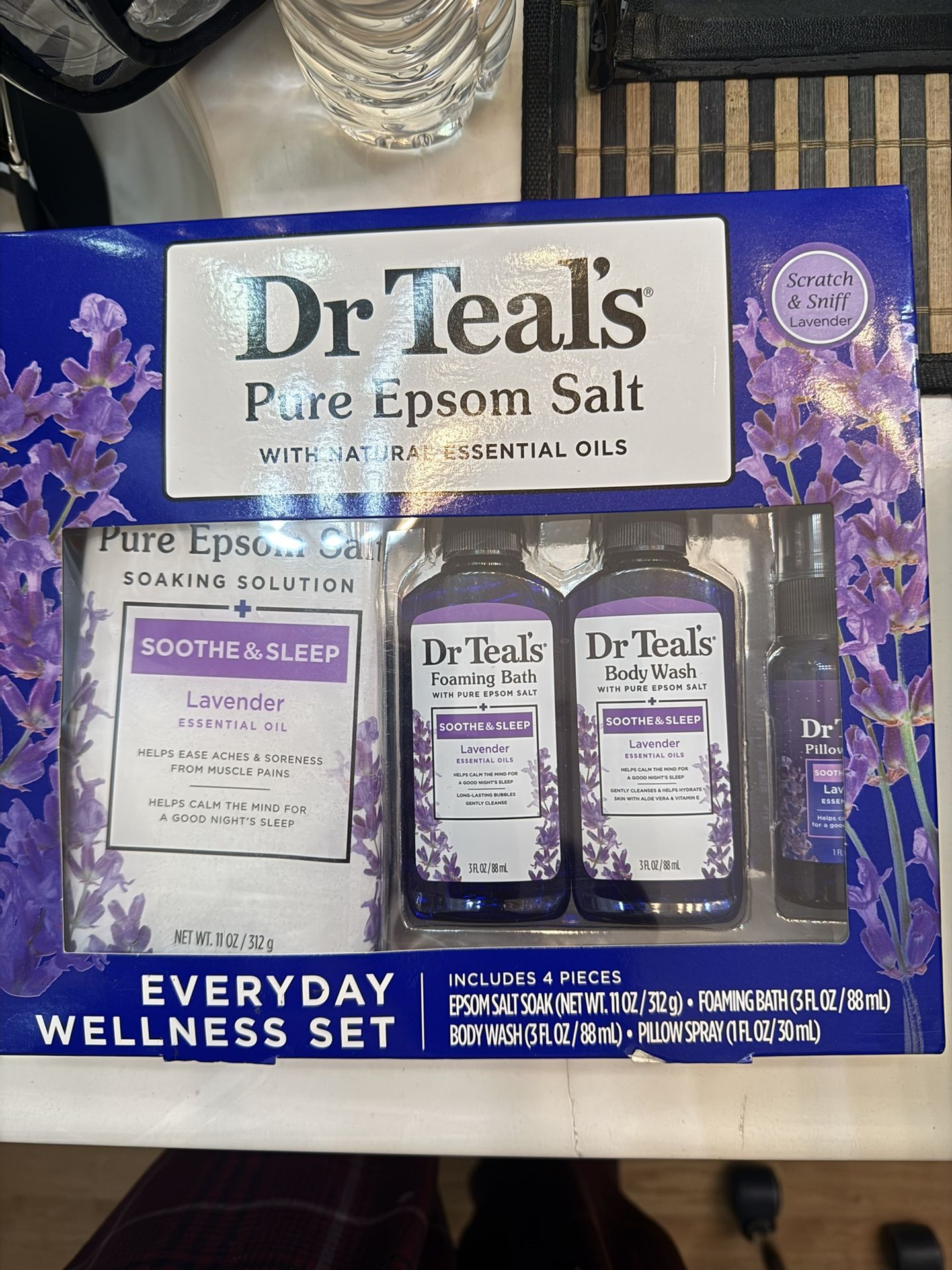 Dr Teal’s Soothe & Sleep Wellness Set W/Lavender