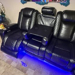 Brand New Power Recliner Wedged Sectional 
