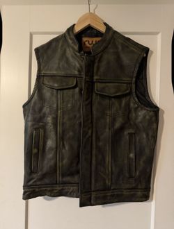 Leather Vest
