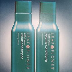 Leaf And Flower Shampoo And Conditioner Gift Bundle Set