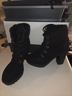 Black boots