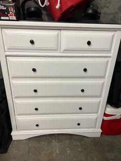 Solid wood dresser