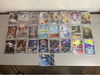 Pokemon TCG Japanese AR/CHR Cards Lot Of 25 All NM
