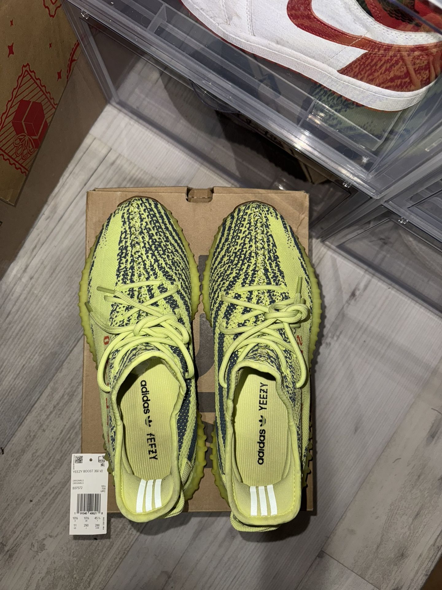 Adidas Yeezy 350 V2 Semi Frozen Yellow