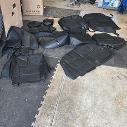 Complete Leather Car Cover Set