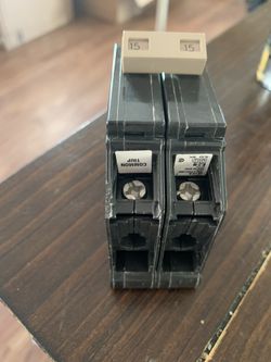 Cutler Hammer CH215 Circuit Breaker, 2-Pole 15-Amp