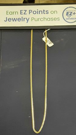 Cuban Link Chain - Yellow Gold 10k (.417) 13.2 grams 20 inch