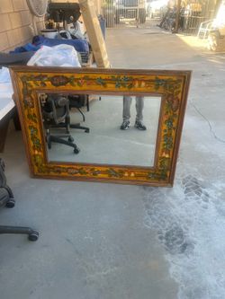 Grape design mirror