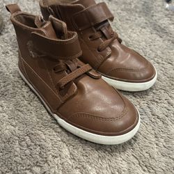 Toddler Boys Leather Boots