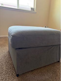 Gray/Blue footrest