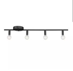 Globe Electric
Monroe 2.36 ft. 4-Light Matte Black Slim Profile Fixed Track Lighting Kit