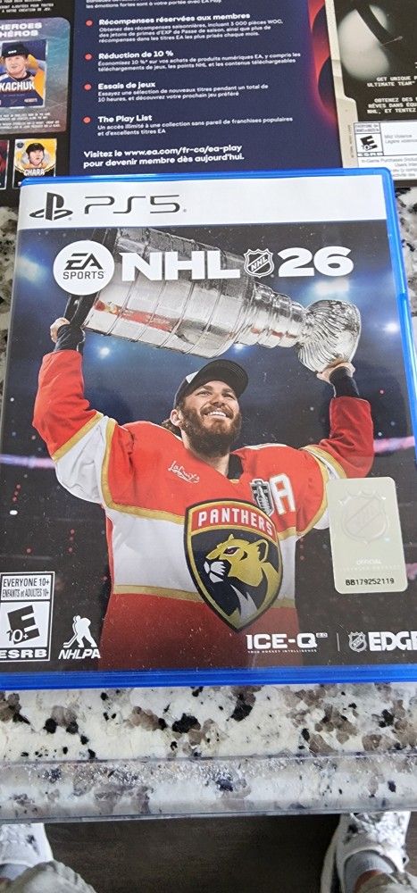 NHL 26 PS5 – Brand New, Only 30 Min Played – $40 / Trade OK
