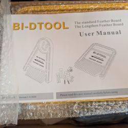 BI-DTOOL Standard feather Board For Wood Working 