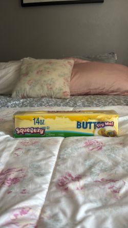 Squeeezy butter (unopened purchased yesterday)