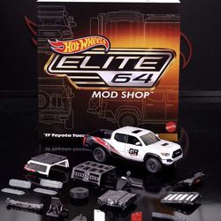 Hot Wheels Collectors Elite 64 Mod Shop 2017 Toyota Tacoma Customizer Kit Sealed - Toy