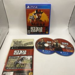 Red Dead Redemption 2 (Sony PlayStation 4, PS4) CIB Complete Tested w/Map 