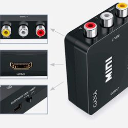 AV to HDMI Converter Box - $25 - Brand New