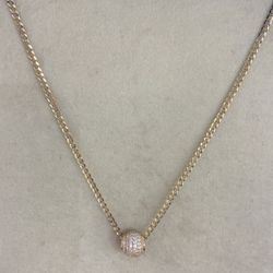 14Gold Chain And Charm