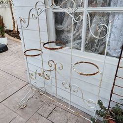 Wrought Iron Plant Stand 