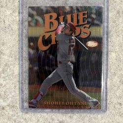 Shohei Ohtani 2019 Second Year Topps Finest Blue Chips