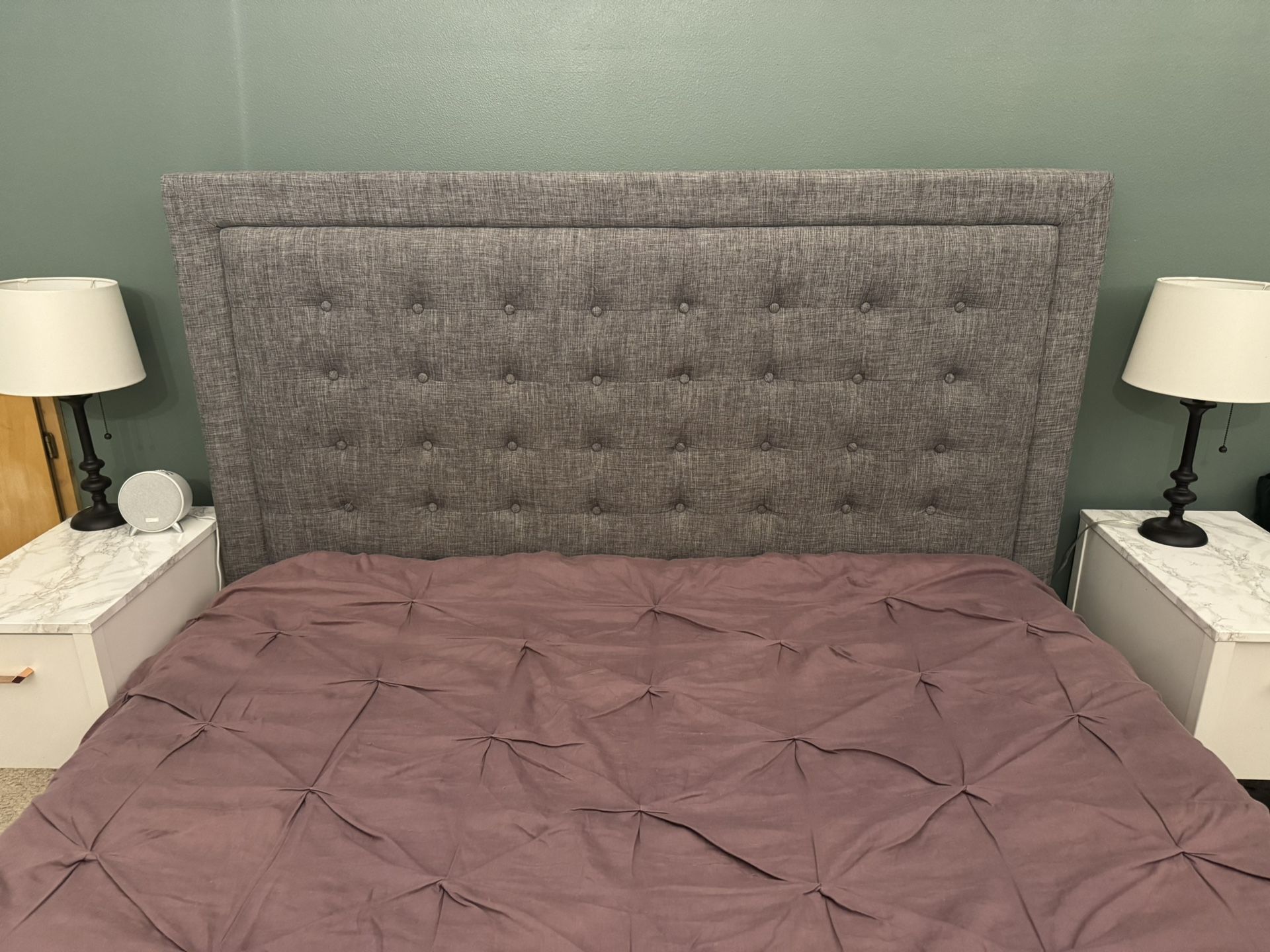 Queen Bed frame With Base
