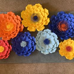 Fiesta Theme Paper Flower 