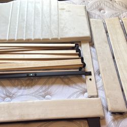 Twin Bed Frame With Mattress