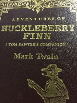 Huckleberry Finn book collectors edition
