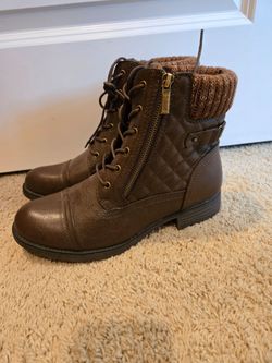 Womens brown boots New