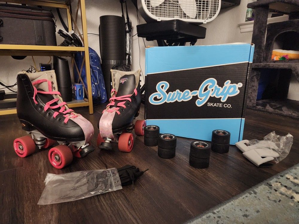 Sure-Grip Fame Roller Skates GIFTSET