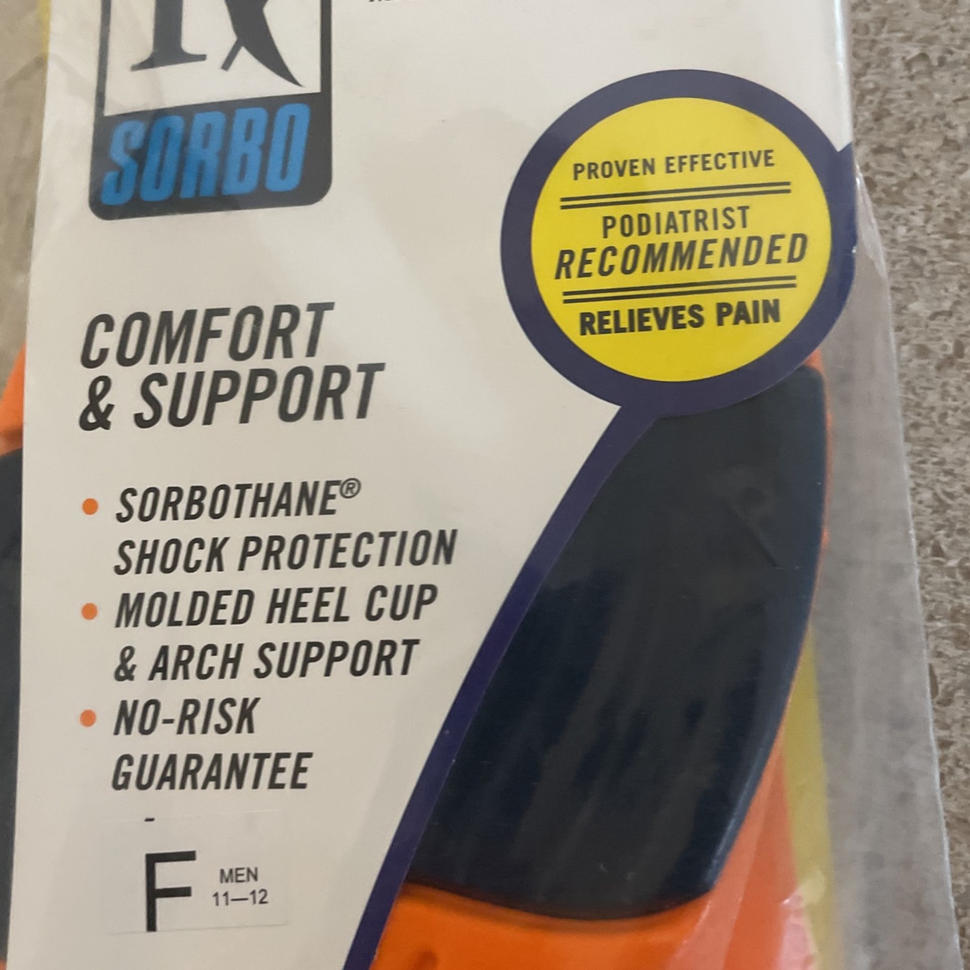 RX Ultra Work Soles Unopened Men Size 11-12