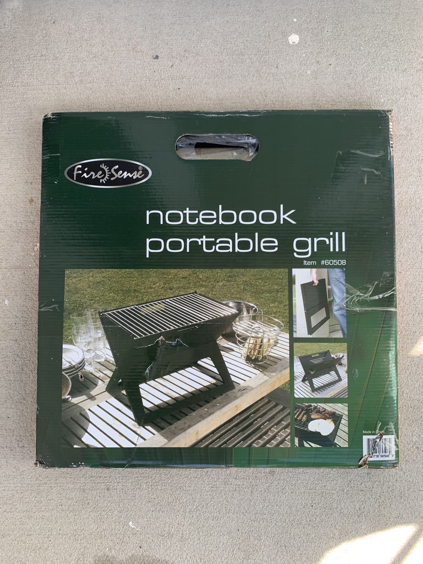 2-Notebook Portable Grill Brand New Sealed