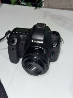 Canon 6D with 50mm f1.8 lens *AS IS*