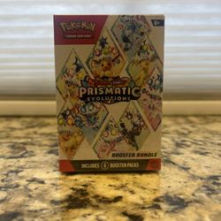 Pokemon TCG Prismatic Evolutions Booster Bundle Brand New Sealed
