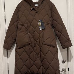Long Brown Winter Coat