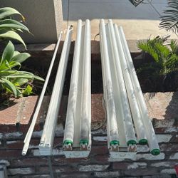 FREE — Fluorescent Light Fixtures + Tubes 🆓💡