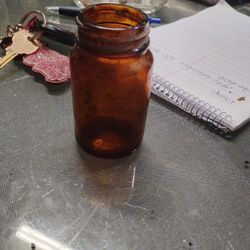 Old Vintage With Letters N Numbers On The Bottom 