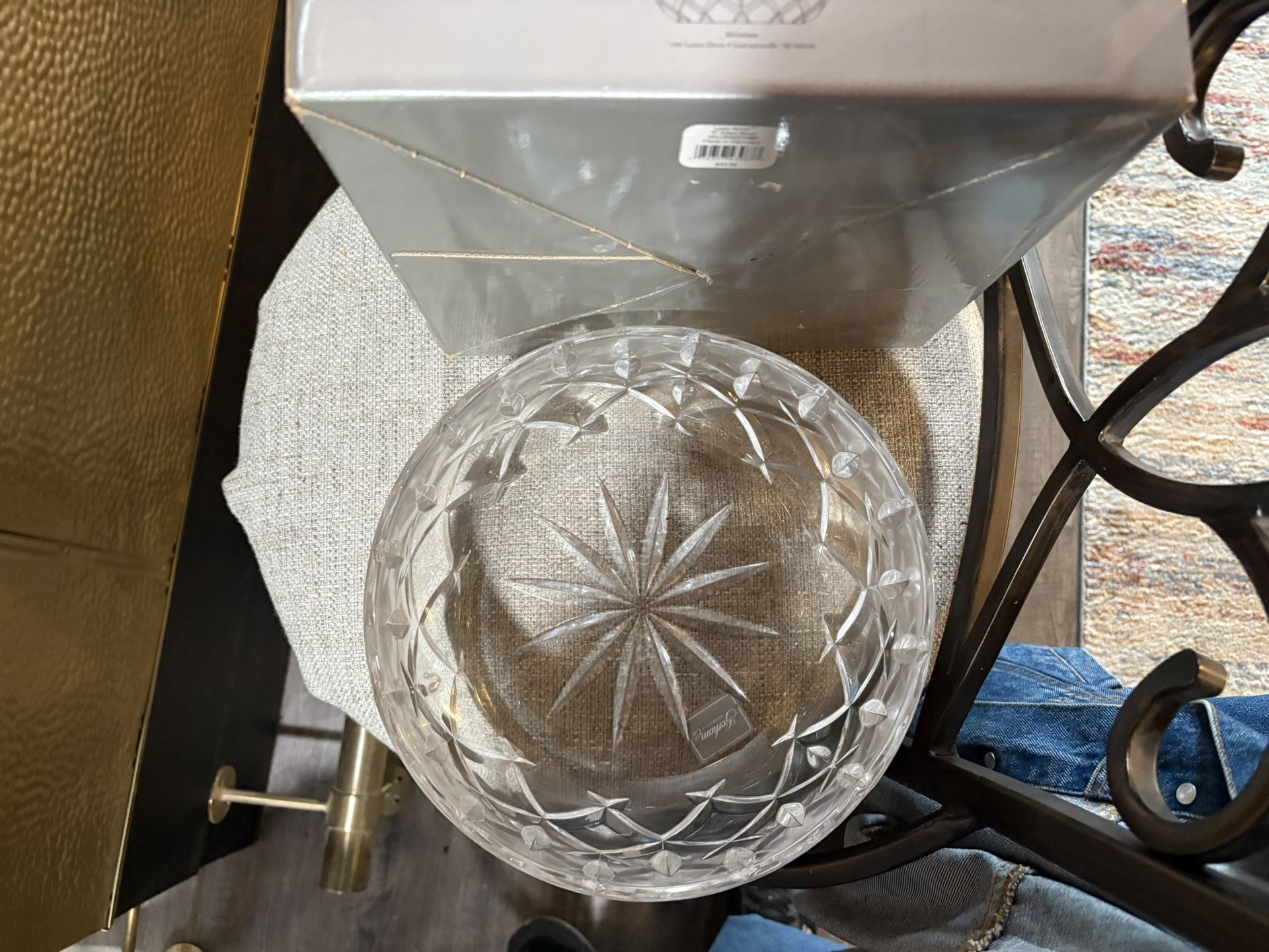 Gorham And Waterford Crystal.