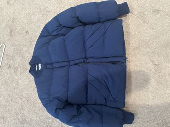 Off White Puffer Coat Sz Med