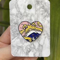 Sleeping Sailor Moon Pin