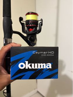9’ MH Daiwa EMCAST Rod & Okuma Ceymar HD 4000 combo