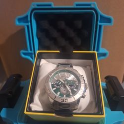 Invicta NFL New York Jets Men's Watch - 45mm, Steel (47944) W/ Invicta 1837 Collectible Box