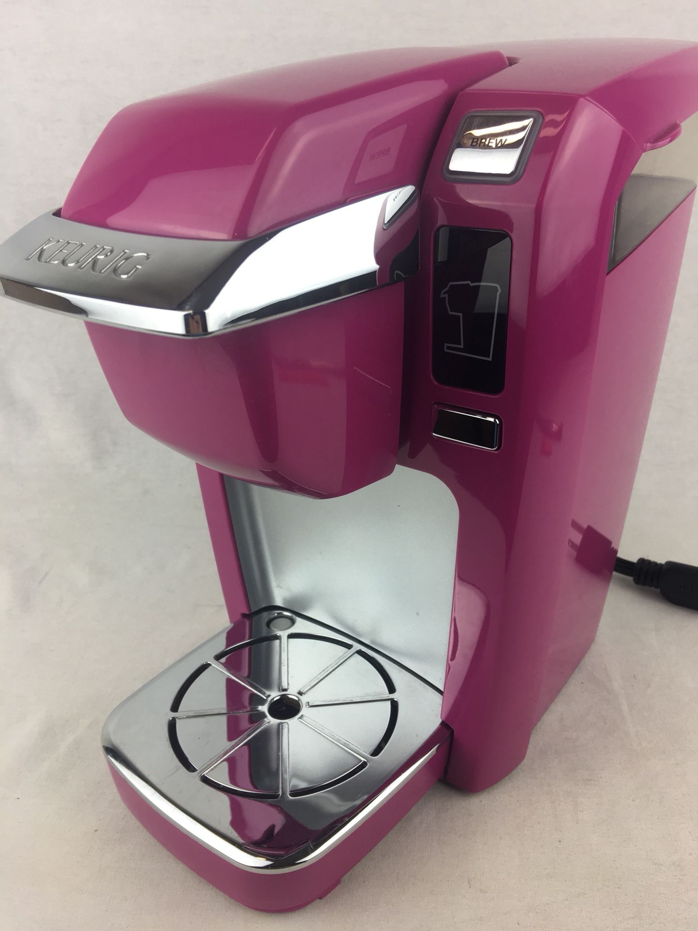 Keurig K10 / B31 Mini Plus Single Serve K-Cup Coffee Maker - Pink Clean Fuchsia