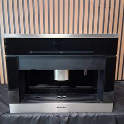 Miele 24 Inch Whole Bean Built-In Non-Plumbed Coffee System with M Touch Controls, Dual Dispensing Spouts, 10 User Profiles (29680050USA-D-8799)