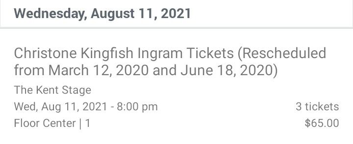 Kingfish Ingram Live August 11 Sold Out Show
