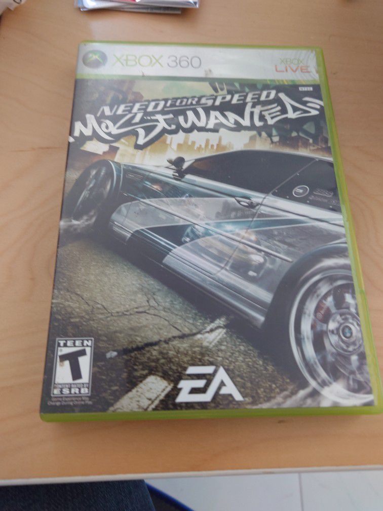 Xbox 360 Game Need For Speed Most Wanted 