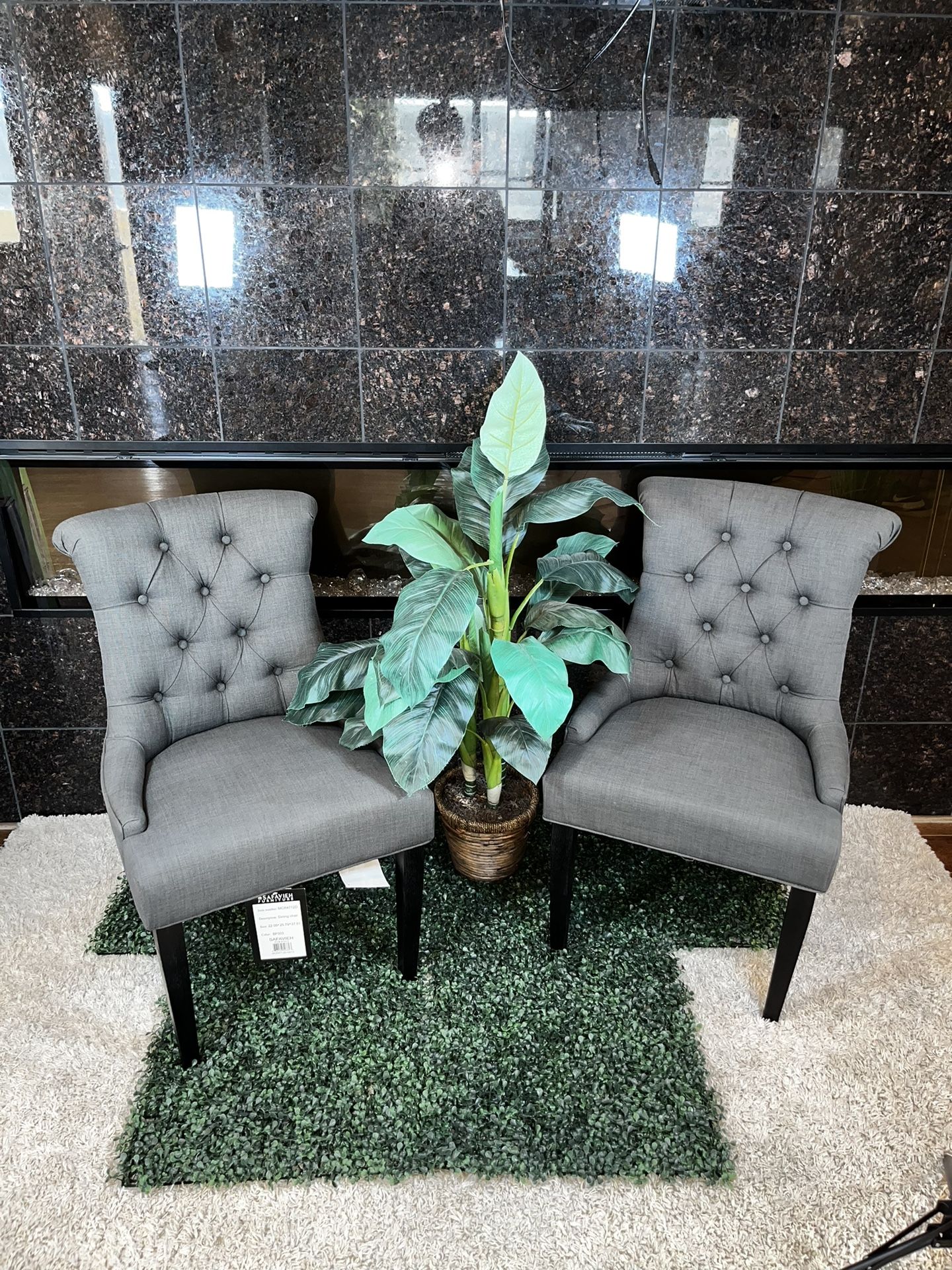 Beautiful Safavieh Amanda Modern Green Accent Chairs