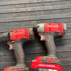 Craftsman Drills & Battery 